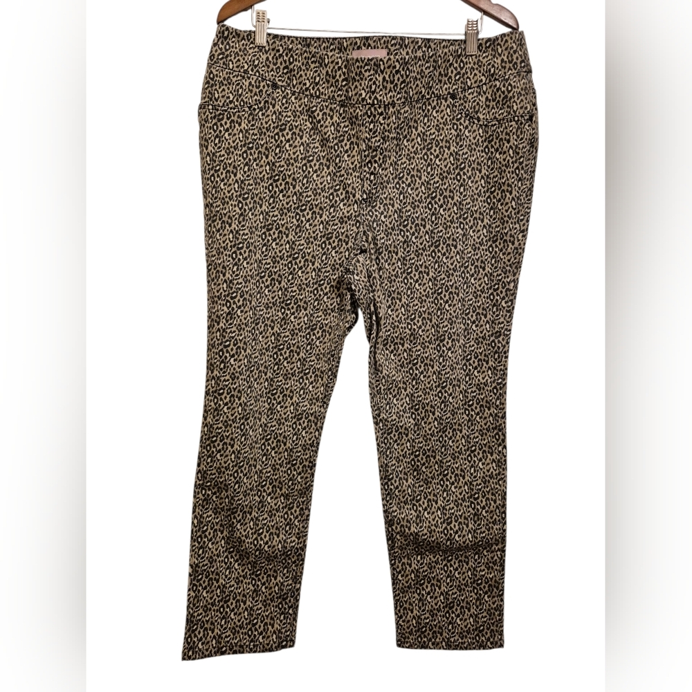 Chico's Animal Print Pants 3